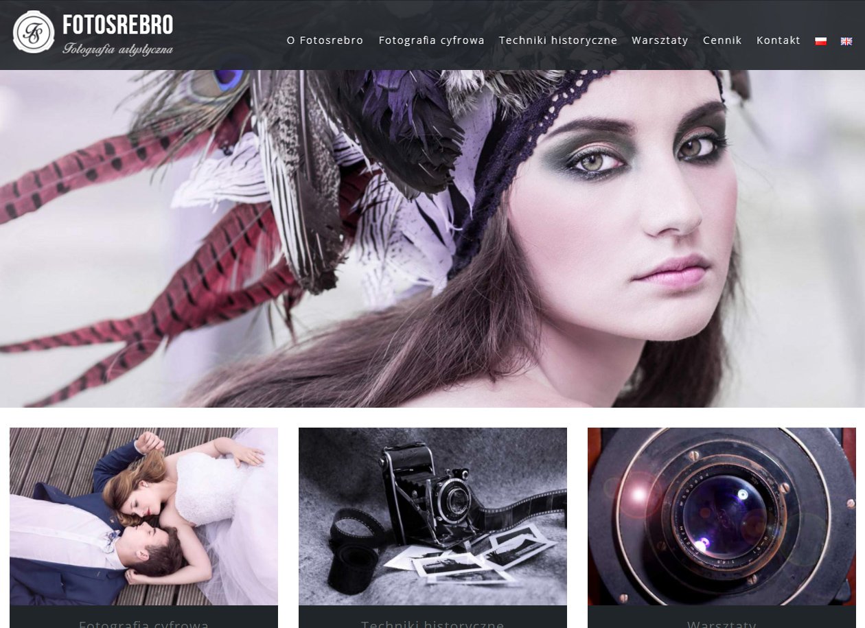 Strona internetowa Fotosrebro